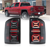 VLAND LED Tail lights For 2014-2018 GMC Sierra 1500 2500HD 3500HD